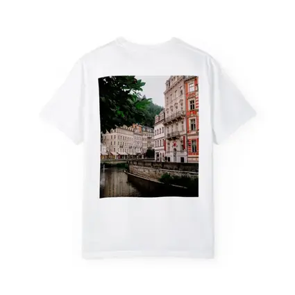 Karlovy Vary River Canal Historic Buildings