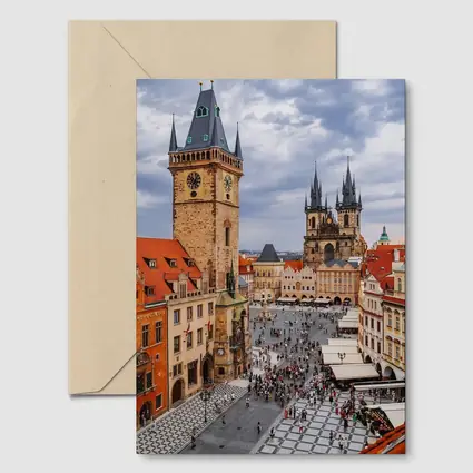 Prague Old Town Square Gothic Architecture