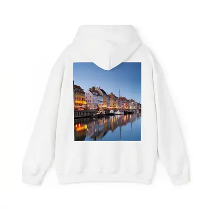 Nyhavn Canal Copenhagen Colorful Buildings Blue Dusk