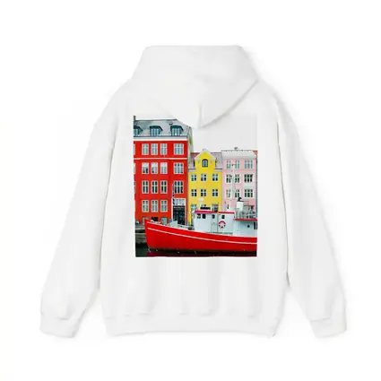 Nyhavn Copenhagen Colorful Canal Houses Red Boat