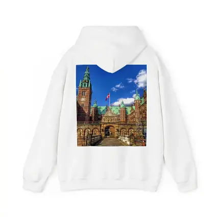 Frederiksborg Castle Copenhagen Denmark Blue Sky