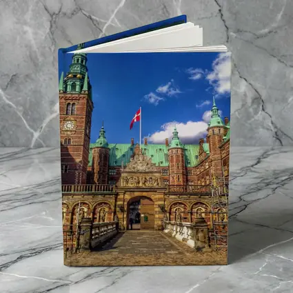 Frederiksborg Castle Copenhagen Denmark Blue Sky
