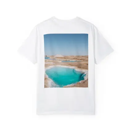 Turquoise Pool Arid Desert Dry Landscape
