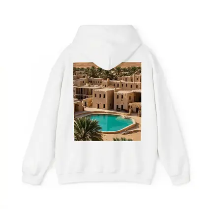 Desert Oasis Adobe Village Pool Scene