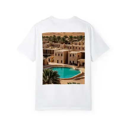 Desert Oasis Adobe Village Pool Scene