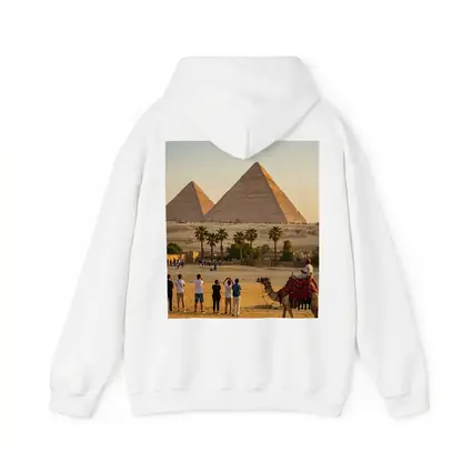 Pyramids of Giza Camels Desert Egypt