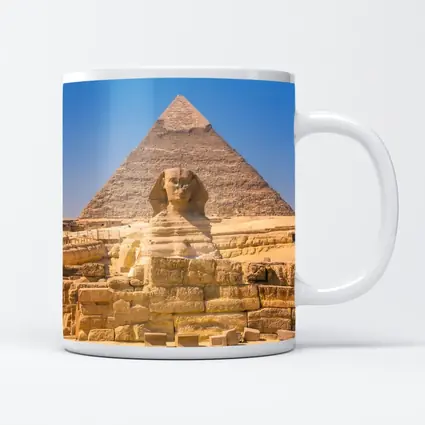 Great Sphinx Giza Pyramid Egypt Desert