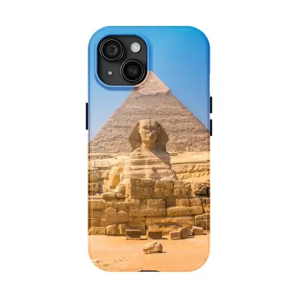 Great Sphinx Giza Pyramid Egypt Desert