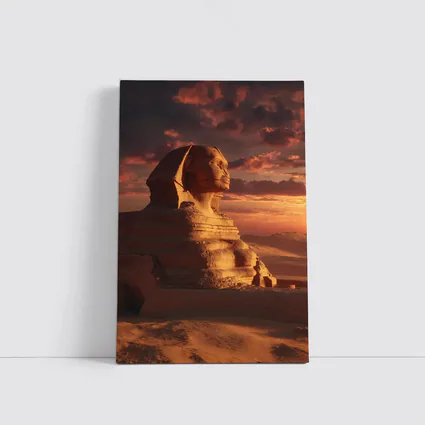 Great Sphinx of Giza Desert Sunset