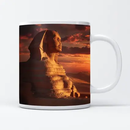 Great Sphinx of Giza Desert Sunset
