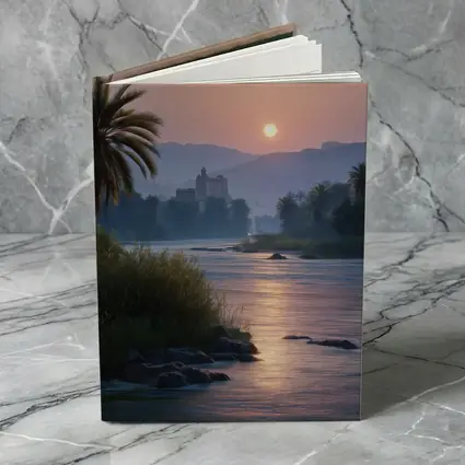 Nile River Sunset Egypt Ancient Temple