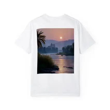 Nile River Sunset Egypt Ancient Temple