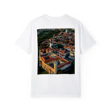 Tallinn Old Town Aerial View Estonia