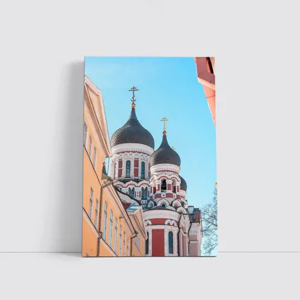 Alexander Nevsky Cathedral Tallinn Blue Sky
