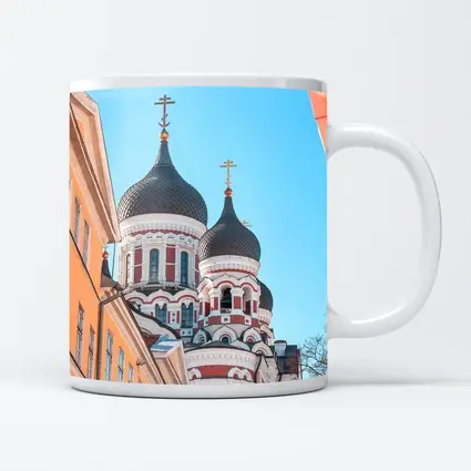 Alexander Nevsky Cathedral Tallinn Blue Sky