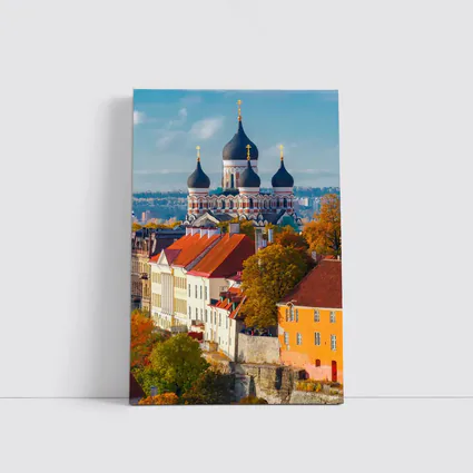 Tallinn Old Town Alexander Nevsky Cathedral Autumn