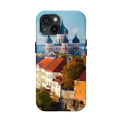 Tallinn Old Town Alexander Nevsky Cathedral Autumn