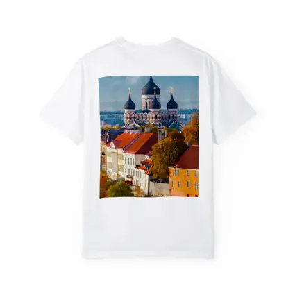 Tallinn Old Town Alexander Nevsky Cathedral Autumn