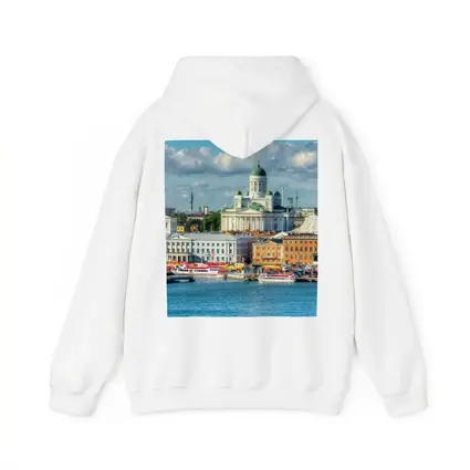 Helsinki Cathedral Harbor Waterfront City View