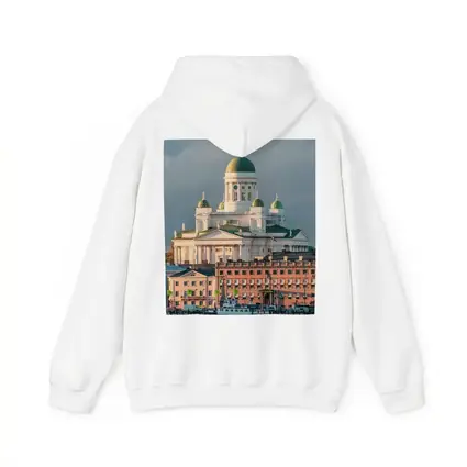 Helsinki Cathedral Green Domes Harbor View