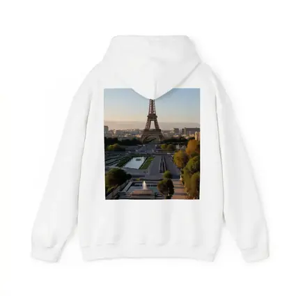 Eiffel Tower Paris City Skyline Golden Hour