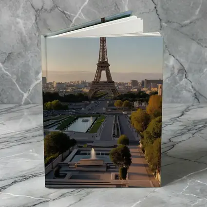 Eiffel Tower Paris City Skyline Golden Hour