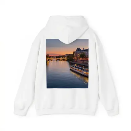 Seine River Paris Sunset Golden Hour