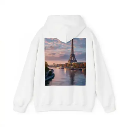 Eiffel Tower Paris Seine River Sunset