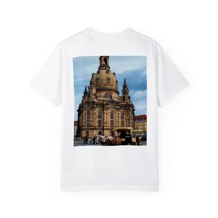 Dresden Frauenkirche Church Horse Carriage Square