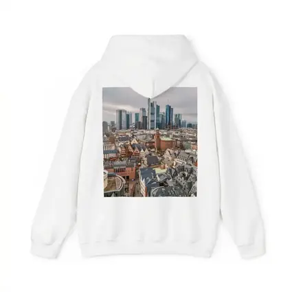 Frankfurt Skyline Old Town Aerial City View