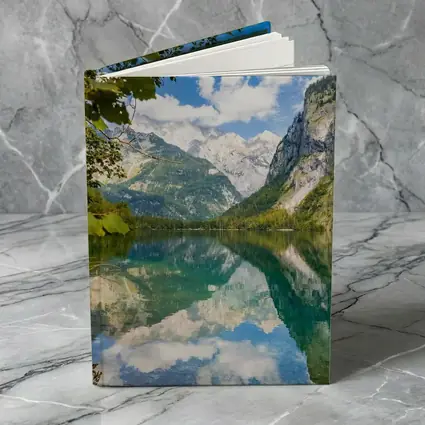 Alpine Lake Mountain Reflection Clear Sky