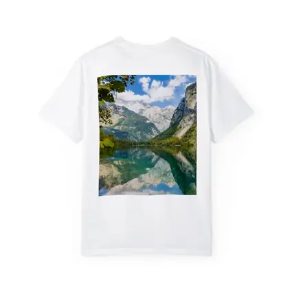 Alpine Lake Mountain Reflection Clear Sky
