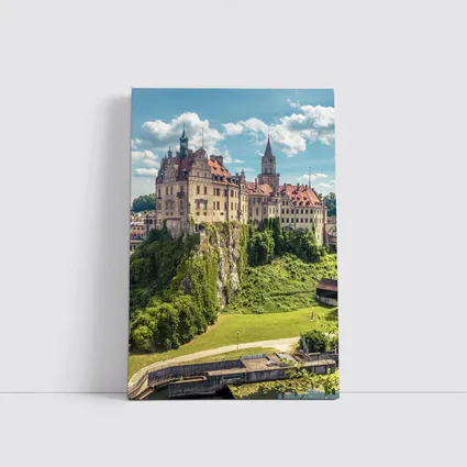 Sigmaringen Castle on Rocky Cliff Germany