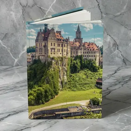 Sigmaringen Castle on Rocky Cliff Germany