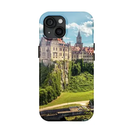 Sigmaringen Castle on Rocky Cliff Germany