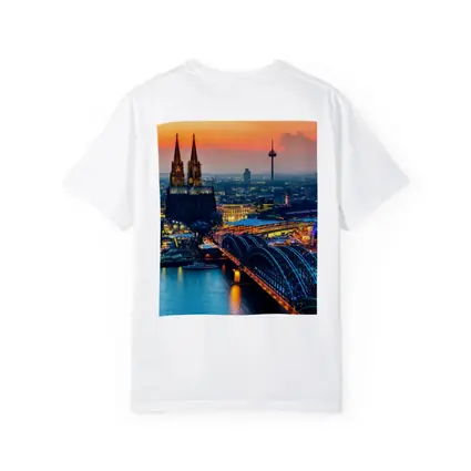 Cologne Cathedral Skyline at Golden Sunset
