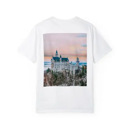 Neuschwanstein Castle Winter Sunset Bavaria Germany