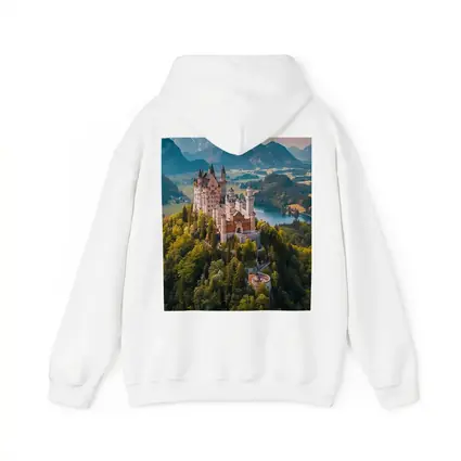 Neuschwanstein Castle Alps Forest Aerial View