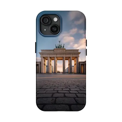 Brandenburg Gate Berlin Blue Sky