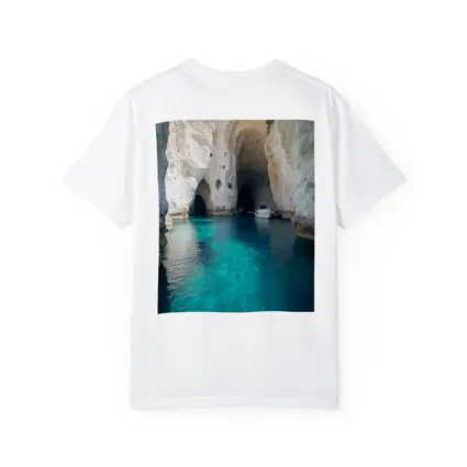 Blue Caves Clear Turquoise Water Milos Greece