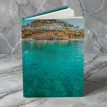 Lindos Acropolis Rhodes Greece Turquoise Bay