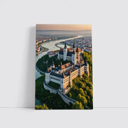 Gothic Castle Aerial View River City