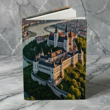 Gothic Castle Aerial View River City