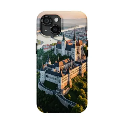Gothic Castle Aerial View River City