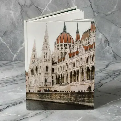 Hungarian Parliament Building Budapest Riverside View