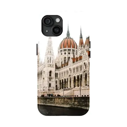 Hungarian Parliament Building Budapest Riverside View