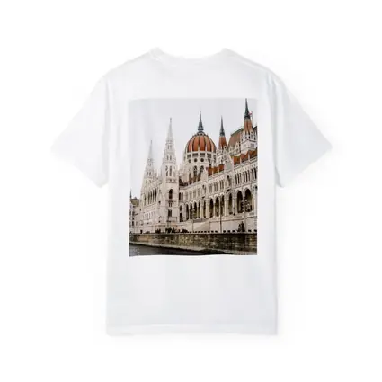Hungarian Parliament Building Budapest Riverside View