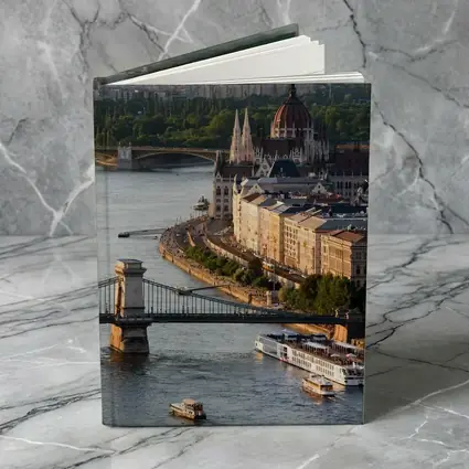 Budapest Parliament Building Danube River View