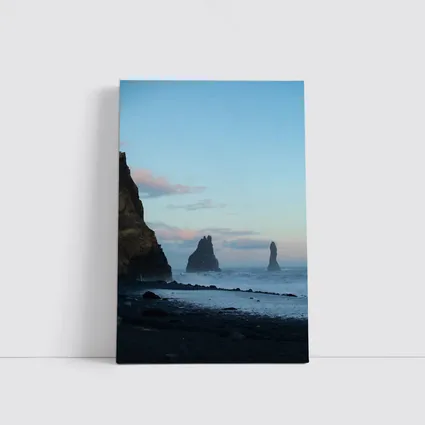 Reynisfjara Black Sand Beach Iceland Sea Stacks
