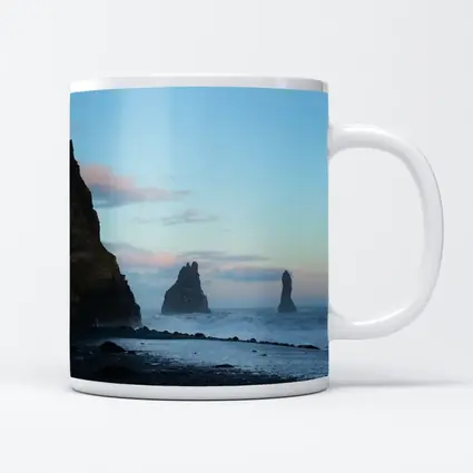 Reynisfjara Black Sand Beach Iceland Sea Stacks